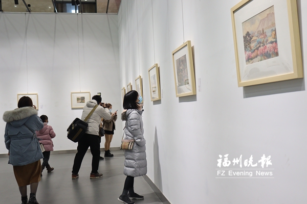 吴启瑶美术作品展在福清开幕 将持续到2月28日