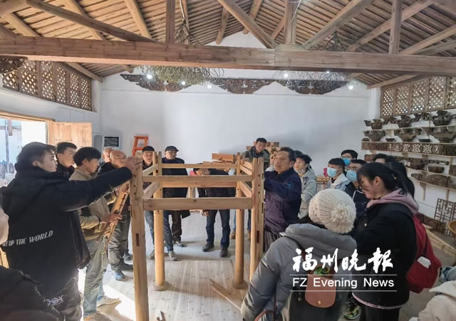 福建传统建筑营造技艺研学中心 落户福清一都东山村