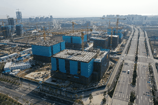 中国东南大数据产业园两个研发楼项目建设齐头并进