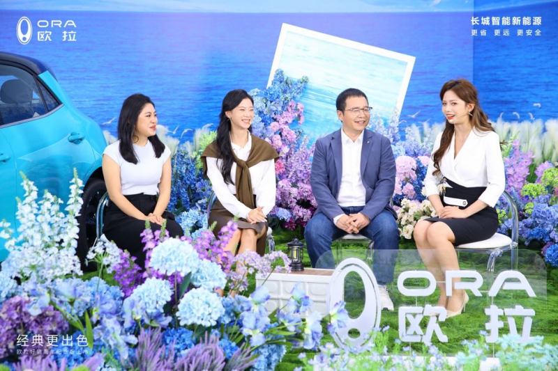 配备专属“赛里木湖蓝”车色 欧拉好猫周年纪念版出“色”上市第6张