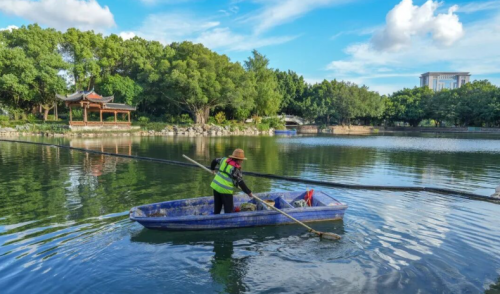 守护福州西湖碧水清波，排水人奋力谱写生态新篇第2张