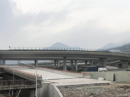 马尾三江口大桥A匝道完工 将可直达福马路