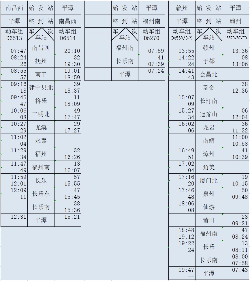 车票开售啦！福平铁路12月26日开通运营！